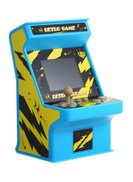 Generic Retro Game Cabinet Machine