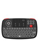 RII Mini Wireless Keyboard Bluetooth Remote Control Black