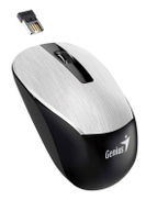 Genius Stylish Wireless Mouse Black Silver