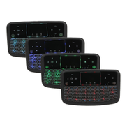 Generic A36 Mini Wireless Keyboard 2.4G Backlit Air Mouse Touchpad For Android TV Box Smart TV PC PS3 Black