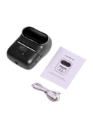 Aibecy Portable Bluetooth Thermal Handheld Label Printer 86x113x62cm Black
