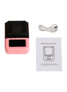 Aibecy Portable Bluetooth Thermal Handheld Label Printer Pink