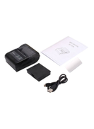 Aibecy Mini Portable Thermal Printer 10.2x4.5x7.4cm Black