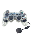 Mi VAZA Double Vibration Transparent Controller For PlayStation 2 PS2 - Wired