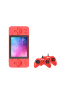 Mi VAZA Powkiddy Q35 Classic Retro 8-Bit Red And White Home Game Console With Double Controller