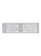 Generic Folding Pocket-Size Wireless Keyboard Silver White