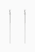 SAINT LAURENT Opyum YSL Threader Earrings