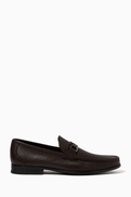 Ferragamo Moccasins in Textured Leather