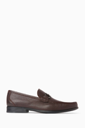 Ferragamo Grandioso Moccasins in Leather