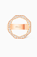 Samra Birwaz Turath Diamond Ring in 18kt Rose Gold