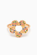 Damas Farfasha Bloom Ring in 18kt Gold