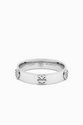 Tory Burch Miller Stud Ring in Stainless Steel