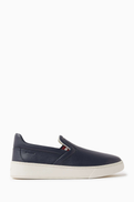 Bally Riley Sneakers in Grained Leather