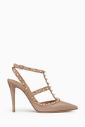 Valentino Garavani Rockstud 100 Pumps in Calfskin