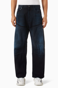 Balenciaga Double Knee Pants in Denim