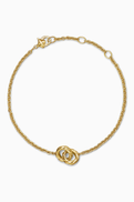 David Yurman Sculpted Cable Chain Bracelet in 18kt Gold