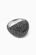 Maison H Jewels Signet Diamond Ring in 18kt White Gold