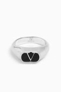 Valentino Garavani VLogo Signature Chevalier Ring in Metal