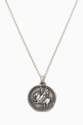 Dower and Hall Pegasus Talisman Necklace in Sterling Silver