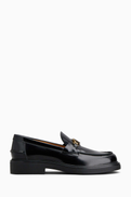 Tod's Logo Loafers in Leather