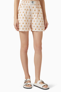 Palm Angels Mini Bear Monogram Shorts