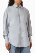 DARKPARK Carla Oversized Shirt in Poplin