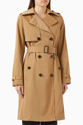 BOSS Conry Double-breasted Trench Coat