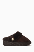 Jimmy Choo Xan Platform Mules in Suede