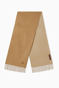 Gucci GG Patch Scarf in Cashmere