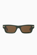 Bottega Veneta Rectangle Sunglasses in Acetate