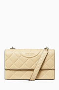 Tory Burch Fleming Convertible Shoulder Bag in Leather