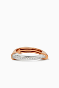 Kismet By Milka Roxy Diamond Pinky Ring in 14kt Rose & White Gold