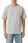 SAINT LAURENT Cassandre T-shirt in Piqu