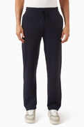 Soft Goat Straight Pants in Cashmere