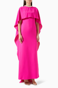 NASS Pearl-embellished Maxi Dress
