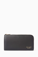 Kate Spade New York Devin Zip-around Continental Wallet in Leather