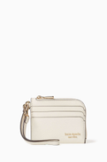 Kate Spade New York Devin Coin Card Case in Leather