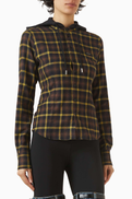 Coperni Check Hooded Shirt