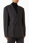 Lemaire Double-breasted Tailored Jacket