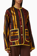 Jessica K Roman Brocade Jacket in Silk