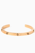 Tory Burch Thin Miller Stud Cuff in Gold-tone Stainless Steel