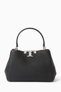 Tory Burch Mini Eleanor Satchel in Soft Pebbled Leather