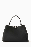 Tory Burch Medium Eleanor Satchel in Pebbled Leather
