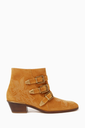 Chloe Susanna 40 Ankle Boots in Suede