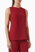 Staud Bronte Top in Silk Blend