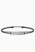 Le Gramme 5g Godron Cord Bracelet in Sterling Silver