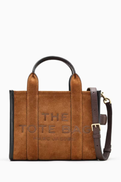 MARC JACOBS The Small Tote Bag in Suede