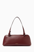 Neous Aries Baguette Shoulder Bag in Suede