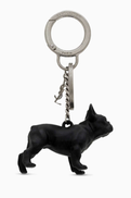 SAINT LAURENT Pepe Keyring in Brass
