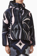 Pucci Marmo-print Down Jacket